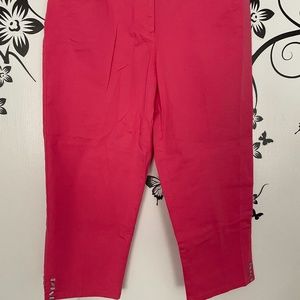 PRICE DROP!! Hot Pink Jean Capris!